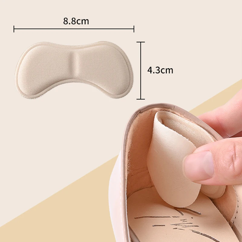 4 Pairs/8 Pairs Heel Insoles Pads Patch Pain Relief Anti-wear Cushion Feet Care