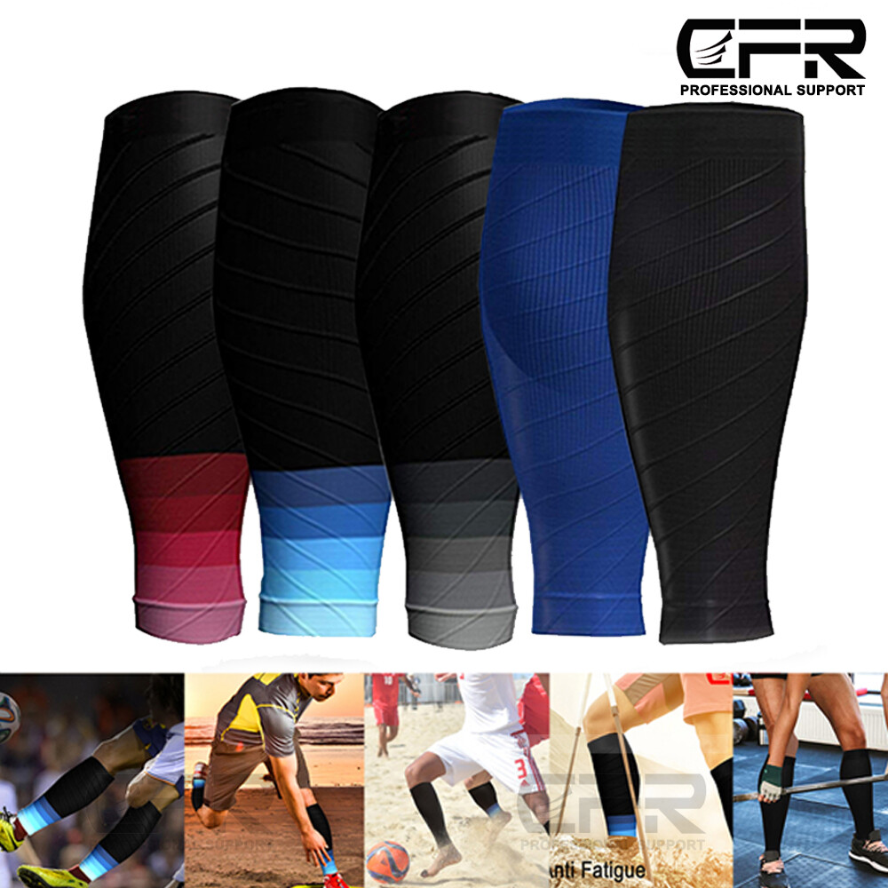 Compression Sleeve Support Leg Calf Brace Socks Sport Gym Pain Relief Men Women