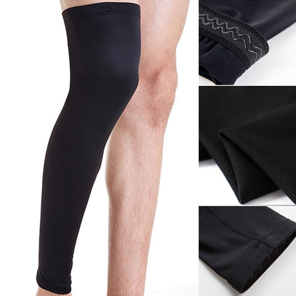 Leg Brace Knee Thigh High Compression Sleeve Socks Stockings Support Pain Relief