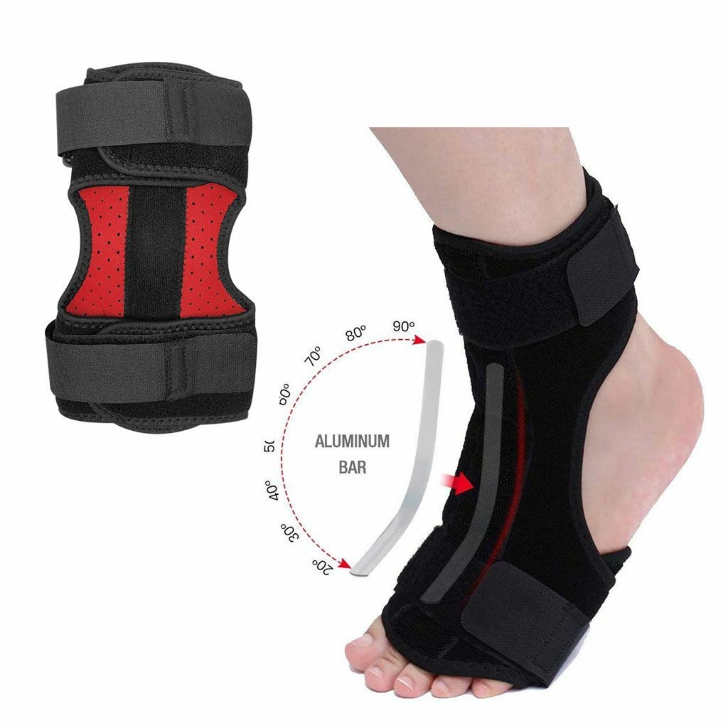 Plantar Fasciitis Night Splint Foot Drop Brace For Heel Pain Relief Adjustable
