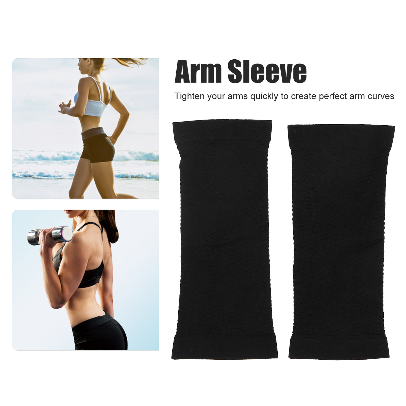 Arm Slimming Shaper Wrap Upper Arm Compression Sleeve Arms Weight Loss Shaper