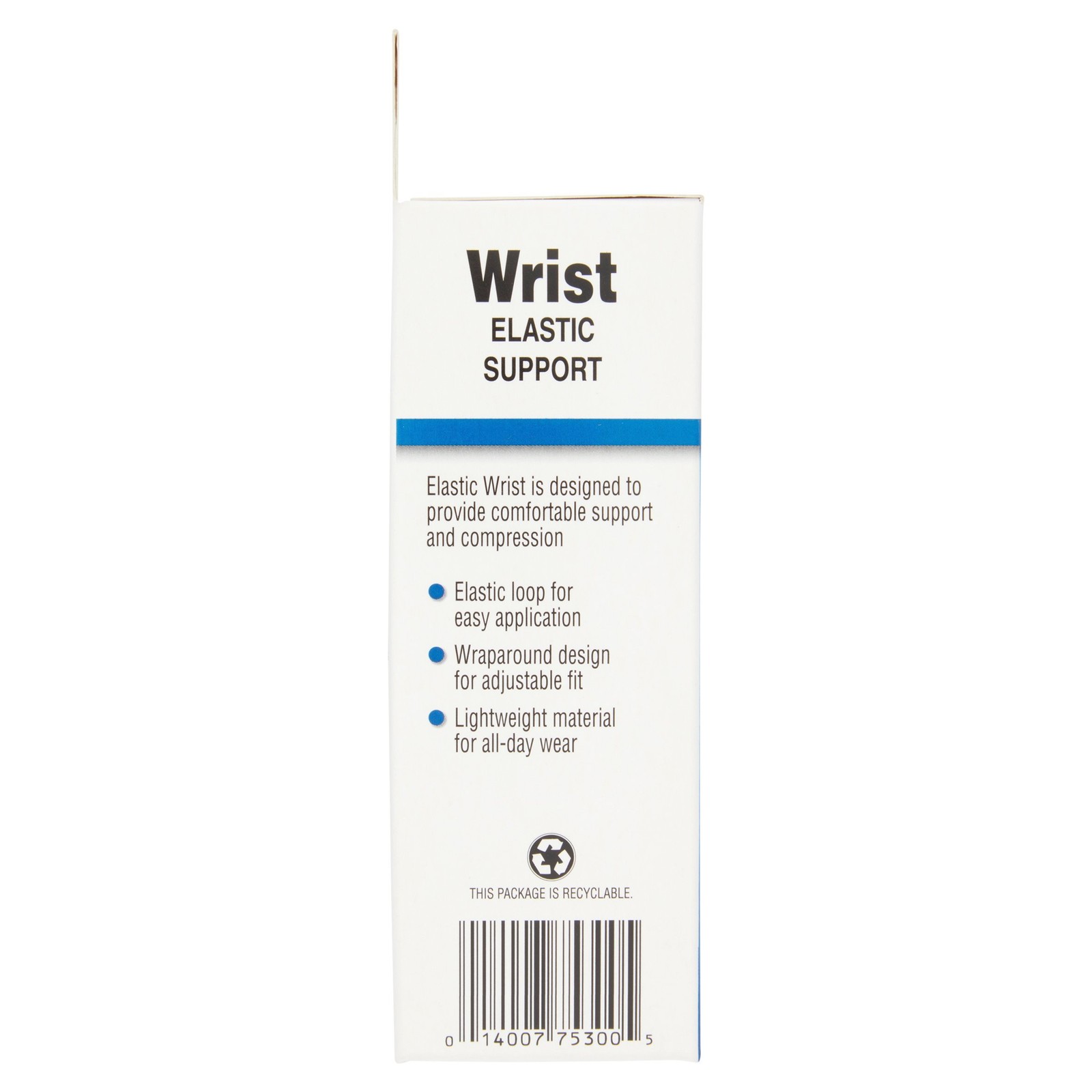 Wrist Support Wrap – Elastic Loop, One Size – for Carpal Tunnel, Arthritis