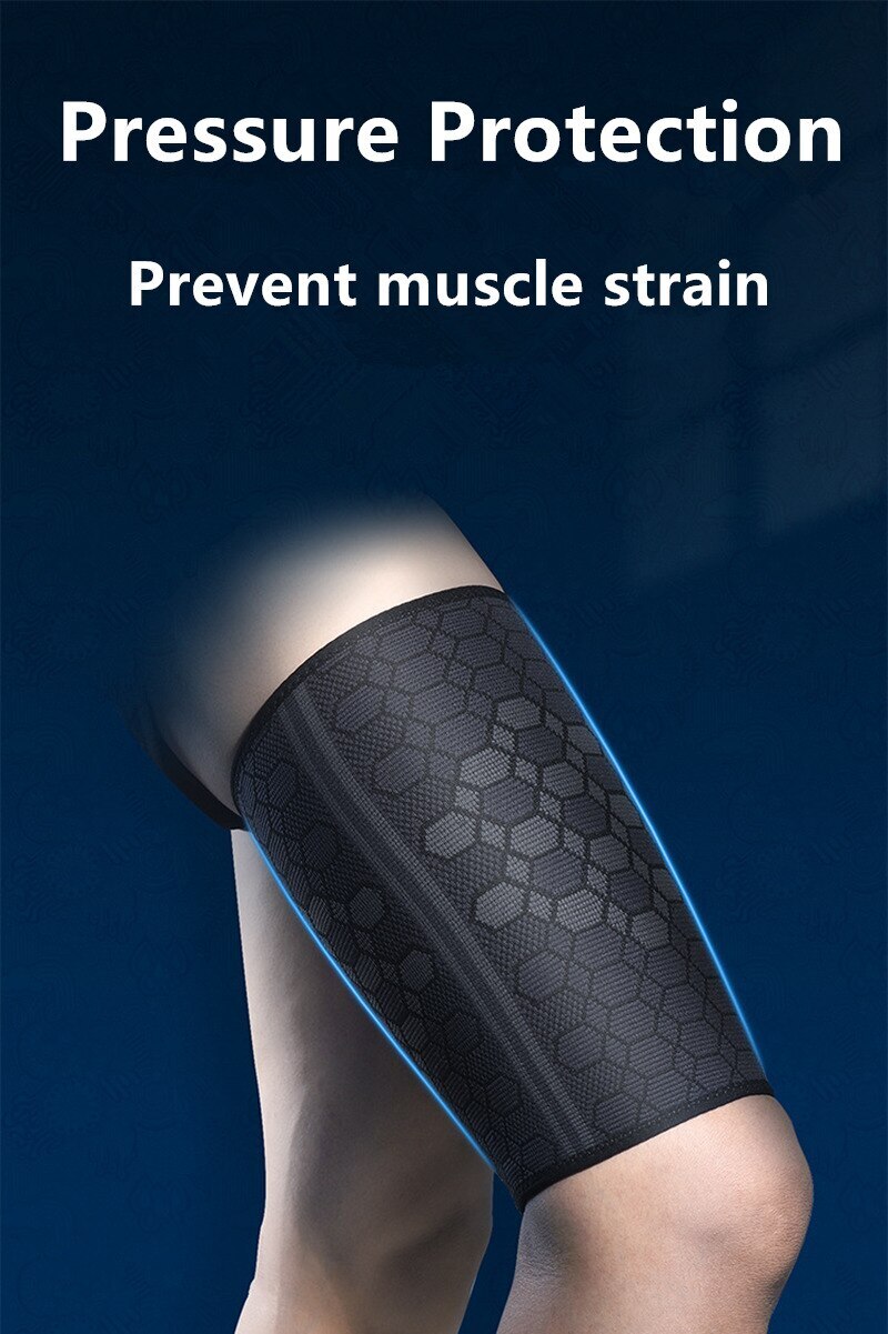 Compression Brace Leg Support Hip Sciatica Nerve Pain Relief Thigh Hamstring Gym