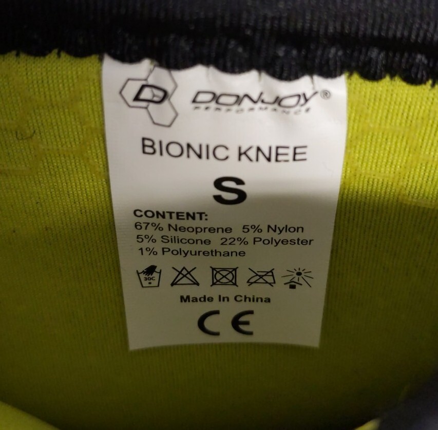 NIB•Donjoy Bionic Bilateral Hinged Knee Wrap For Joint Stabilization – Size S|M