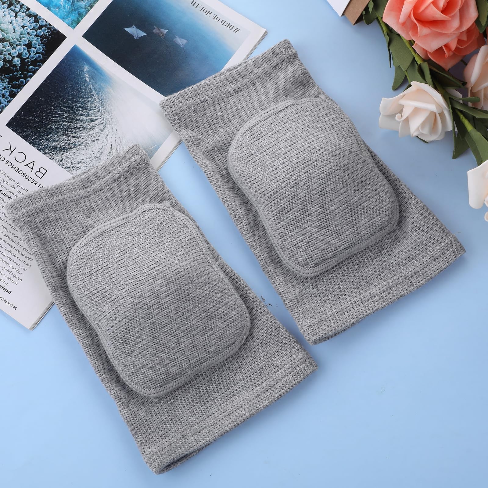 COMNICO Arm Brace Pads Elbow Protector Strap Pair Gray, Gray(40-75kg)