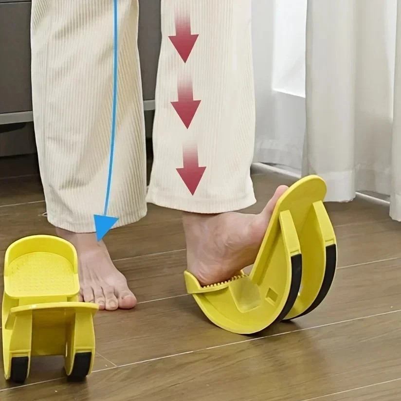 Foot Rocker Calf Stretcher Ankle Dorsiflexion Plantar Fasciitis Relief