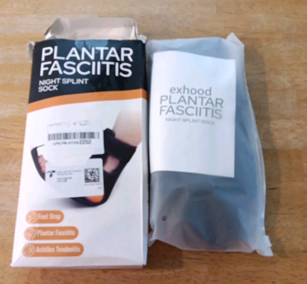 Plantar Fasciitis Night Splint Sock, with Arch Support for Sleeping NEW