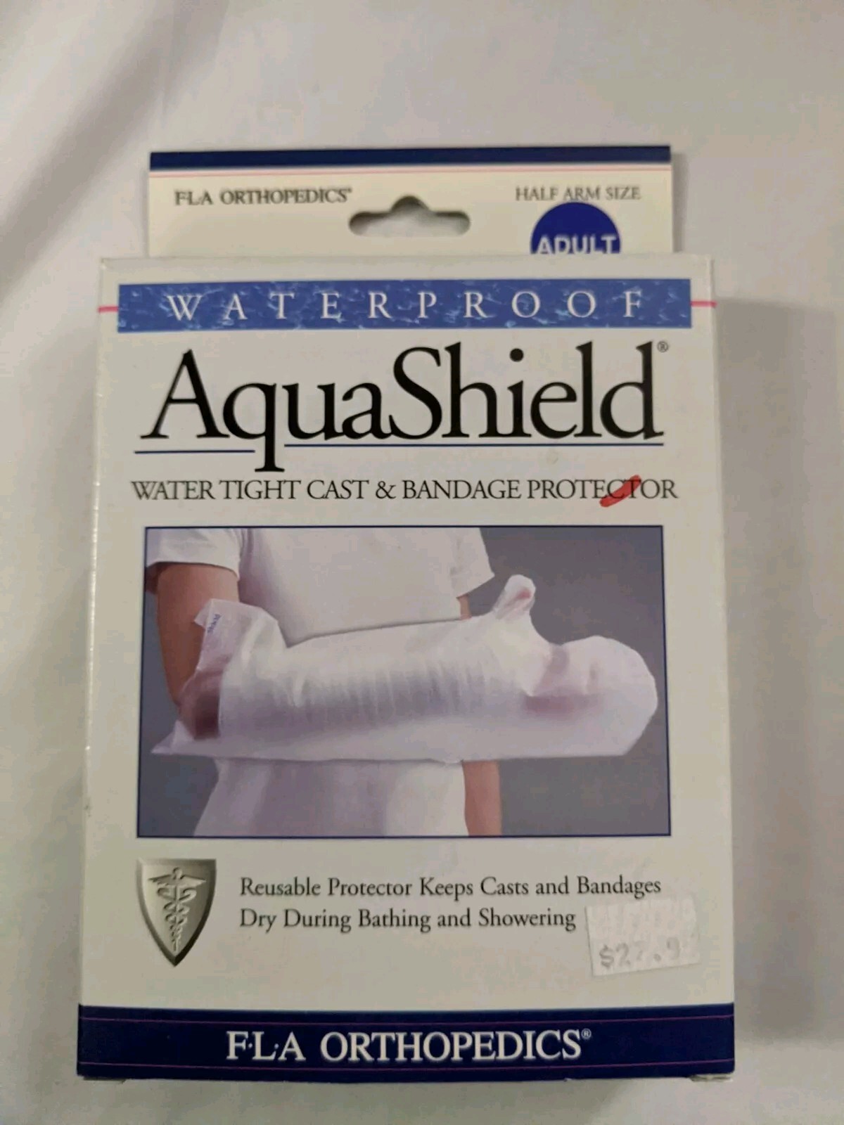 FLA Orthopedic Adult WATERPROOF AQUASHIELD ~ Arm Cast & Bandage Protector- NEW