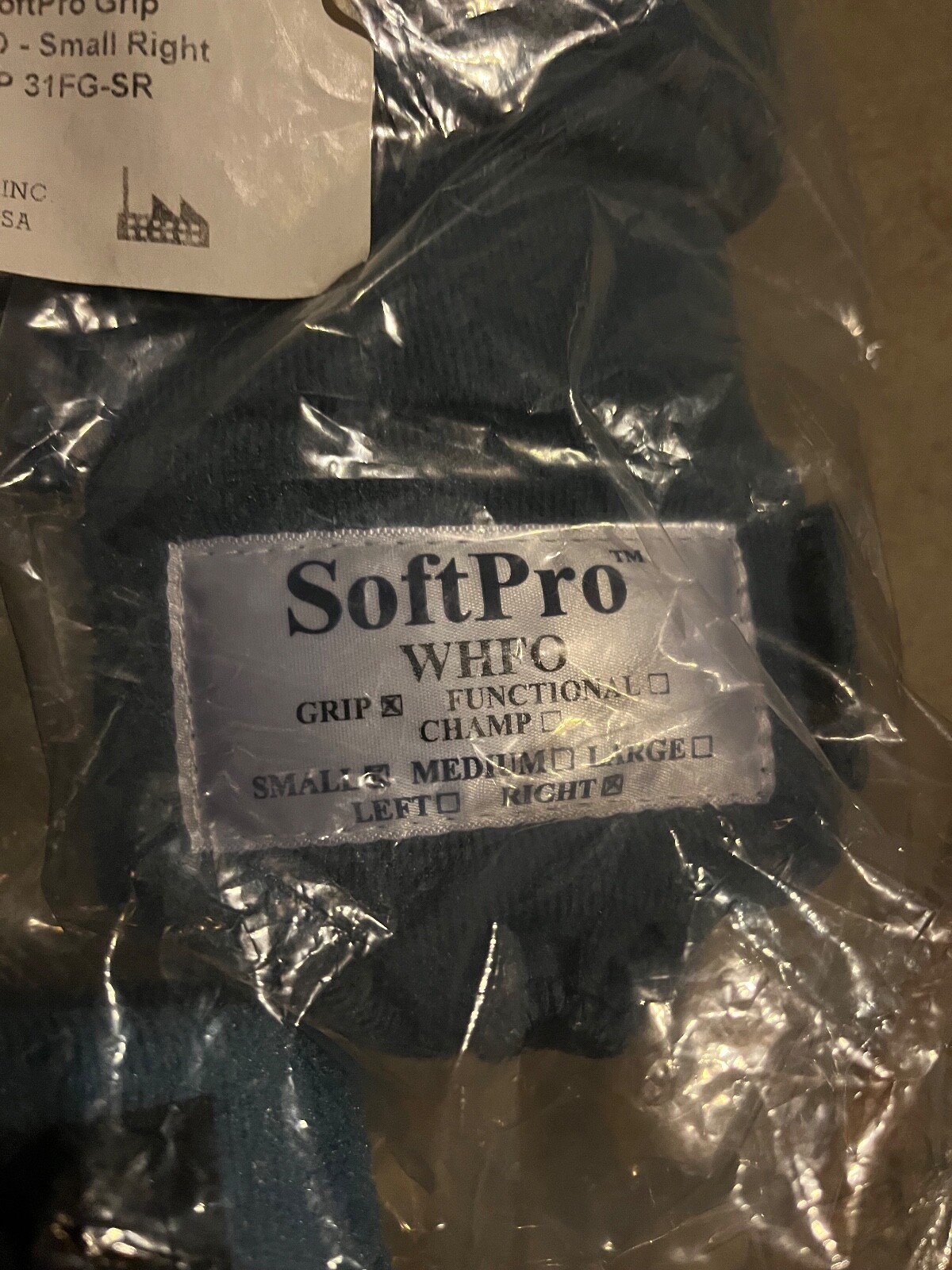 SoftPro Grip WHFO Hand Splint, Left Medium w/ extra covers & finger separator