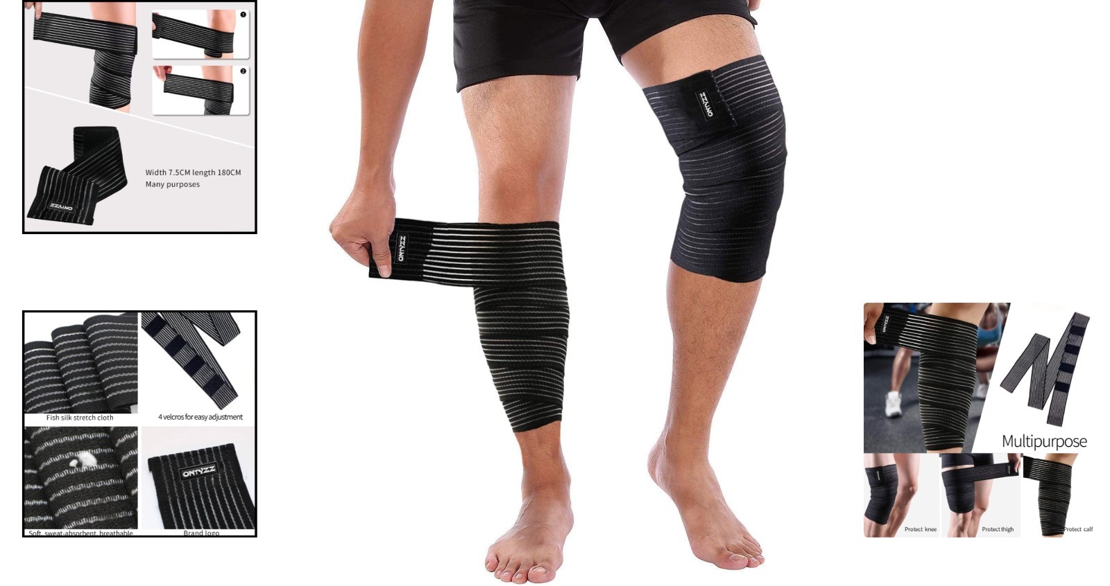 Versatile Compression Support Band Set – Ideal for Basketball, Football & More