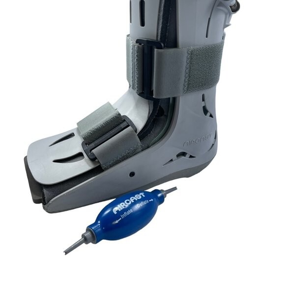 AirCast FP Walker Tall Walking Brace Small 01F-M Boot Foot Orthopedic 