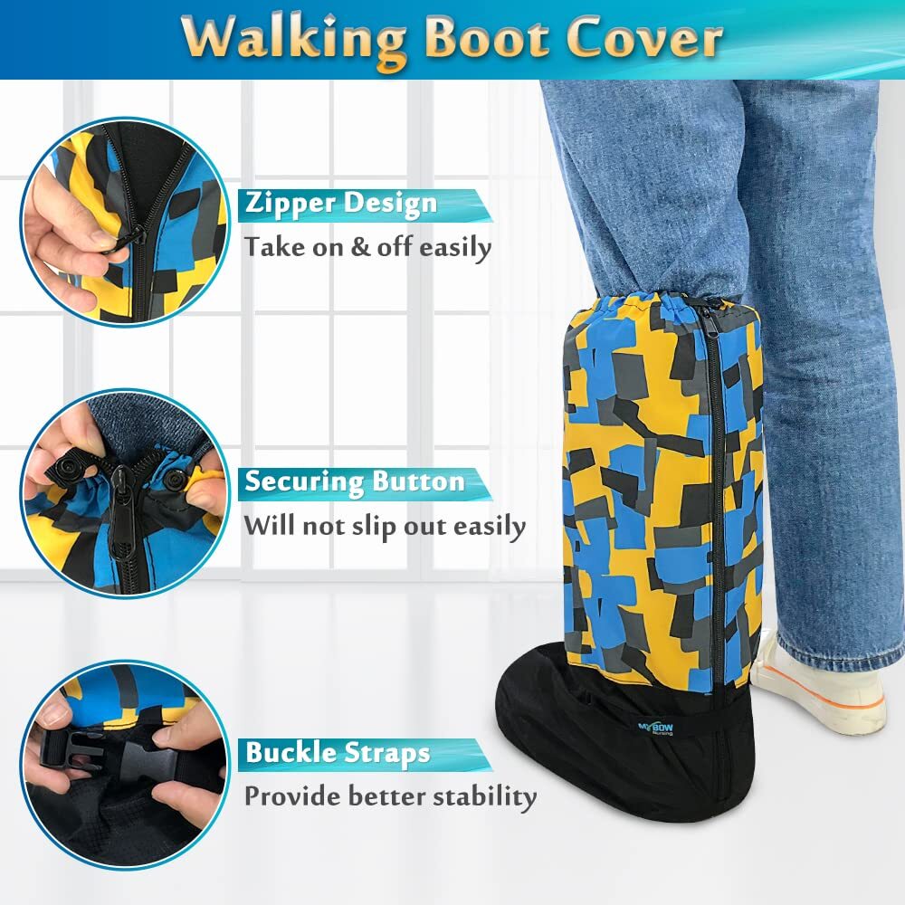 Walking Boot Cover Medical Fracture Foot Cast Cover Orthopedic Walking Boot