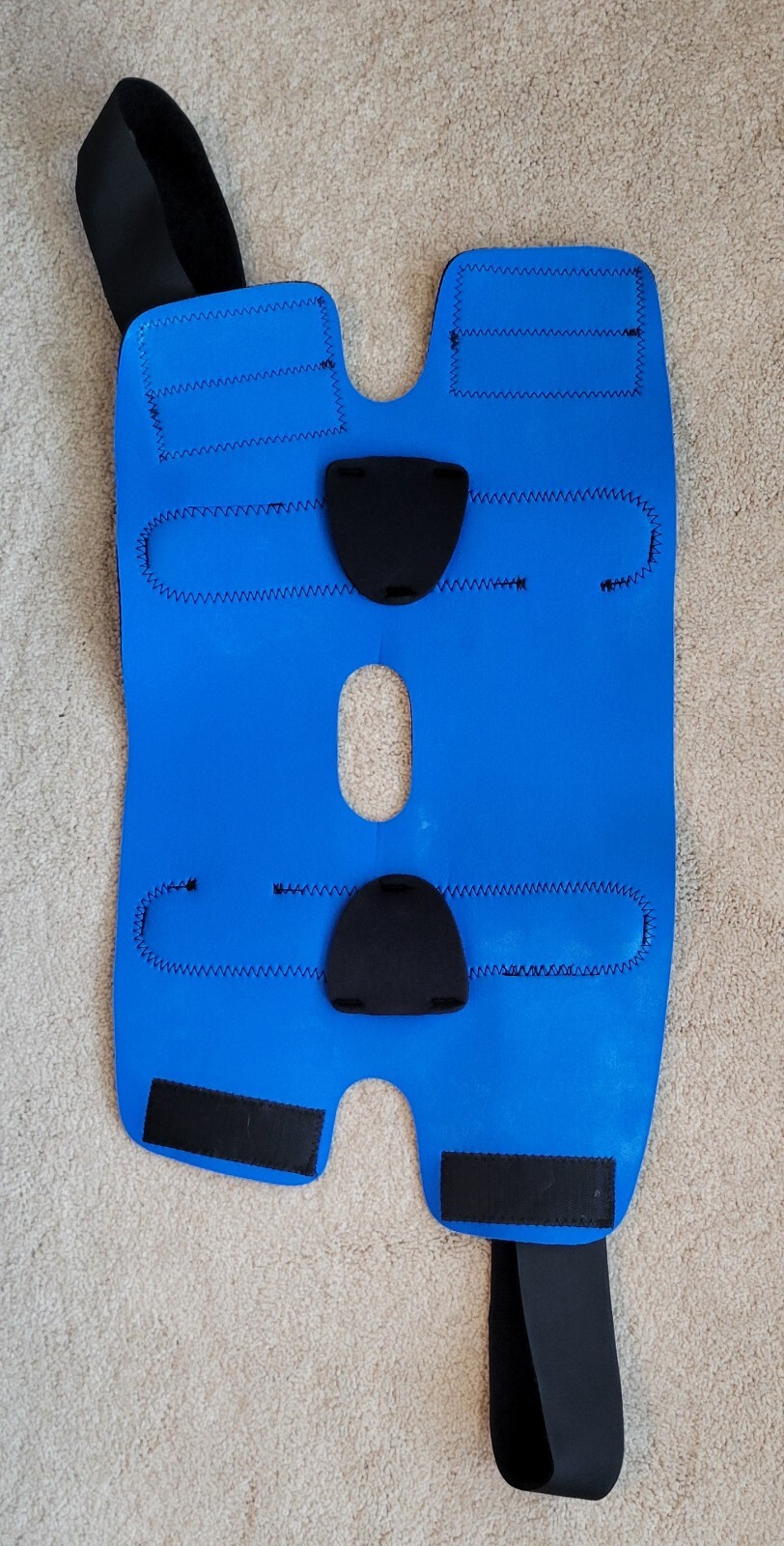 Advance Ortho Knee Brace with Adjustable Fastener Straps 2XL Blue