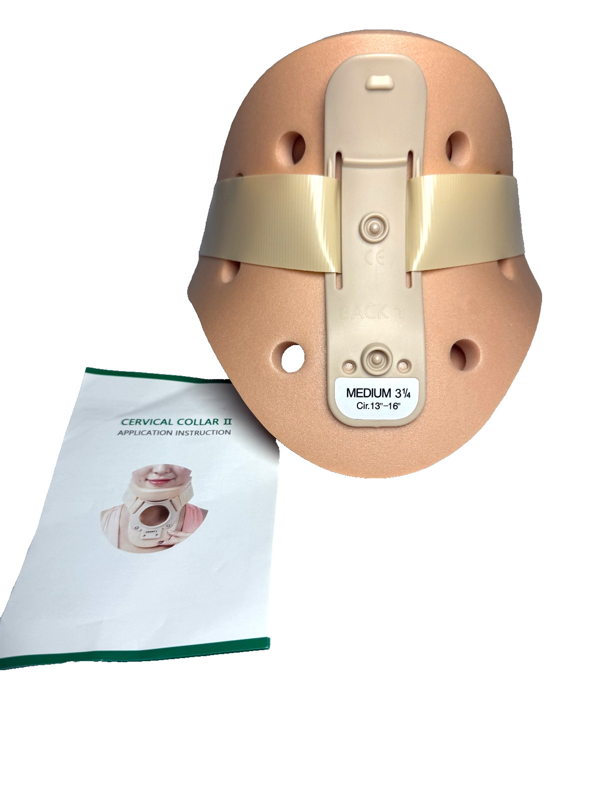 Cervical collar neck brace Medium 3-1/4 cir 13″-16″