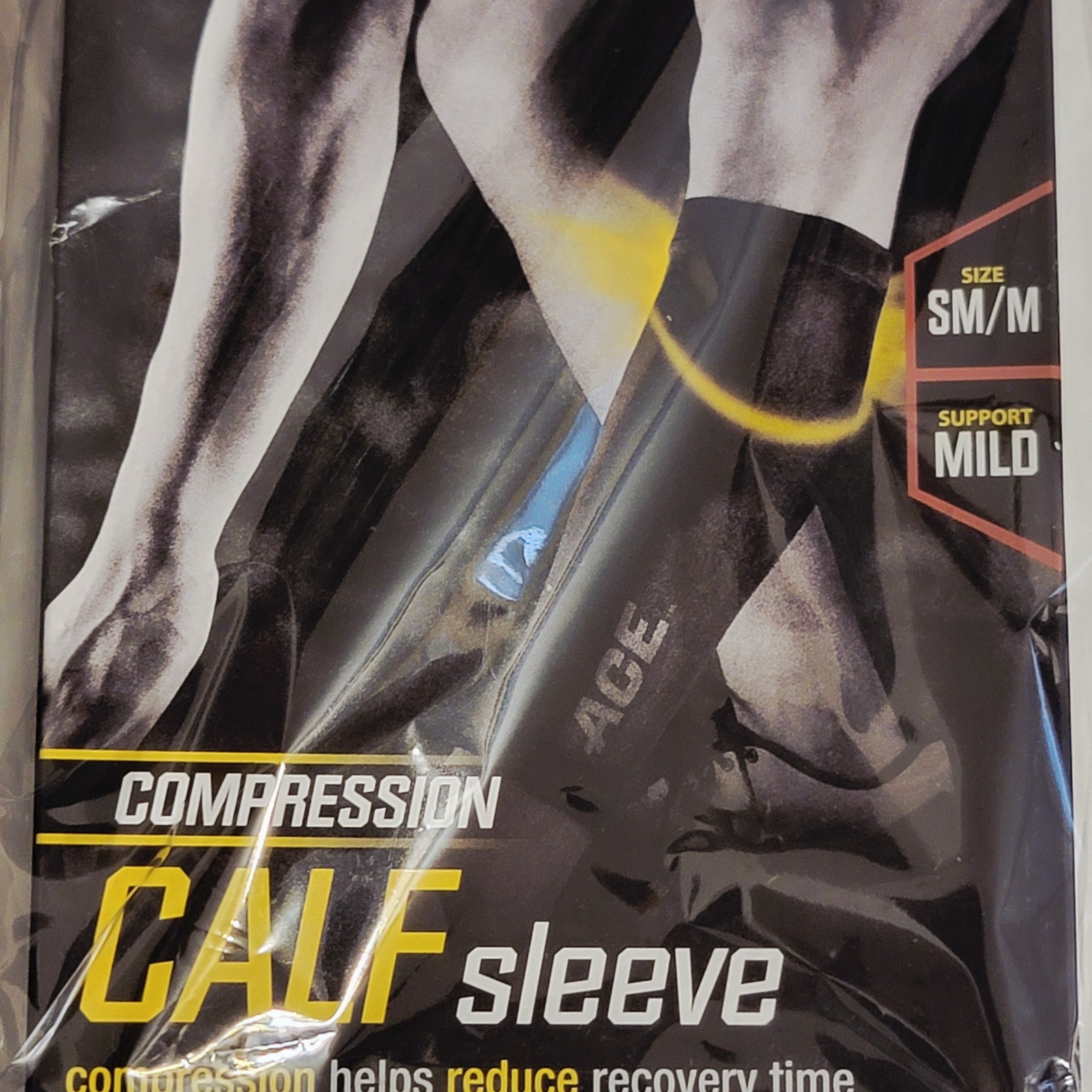 Ace Calf Compression Sleeve SM/M For Football, Basketball, Volleyball All Sports