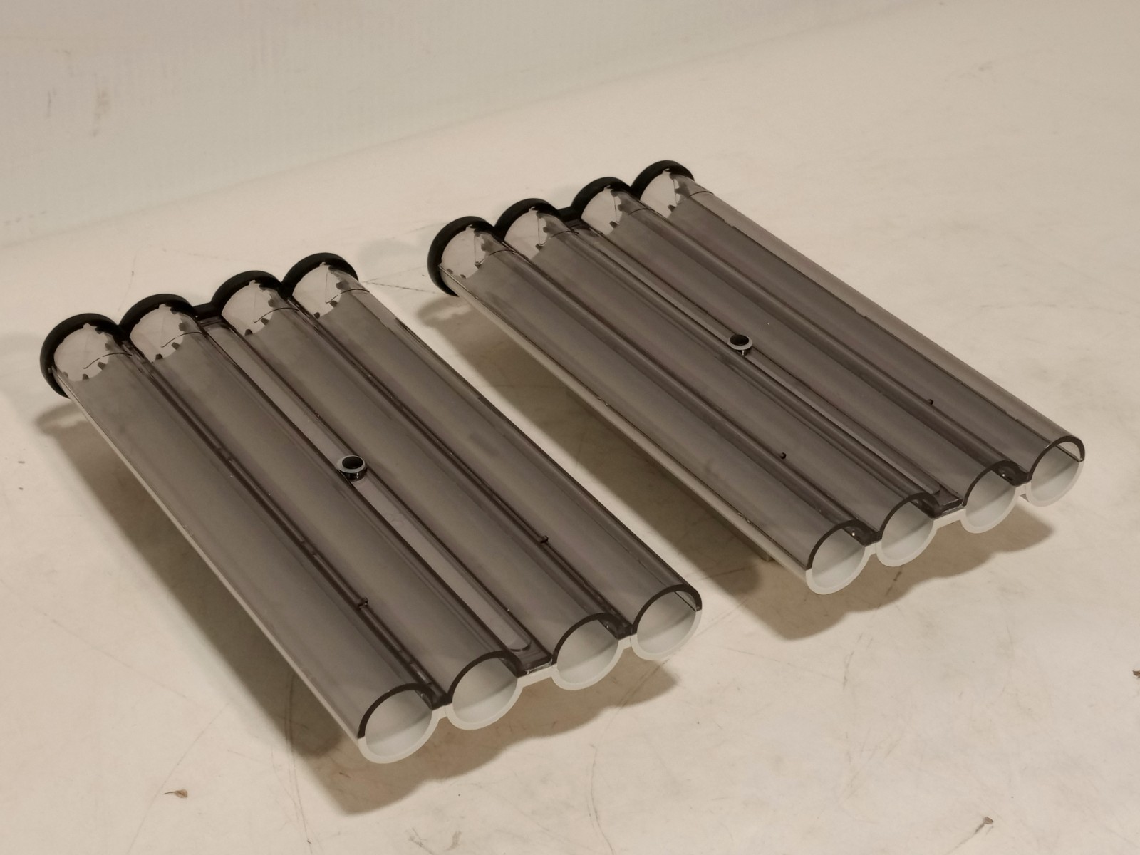 Lot of 2: Welch Allyn Specula Dispenser Tube Modules, Clear, Wall-Mountable