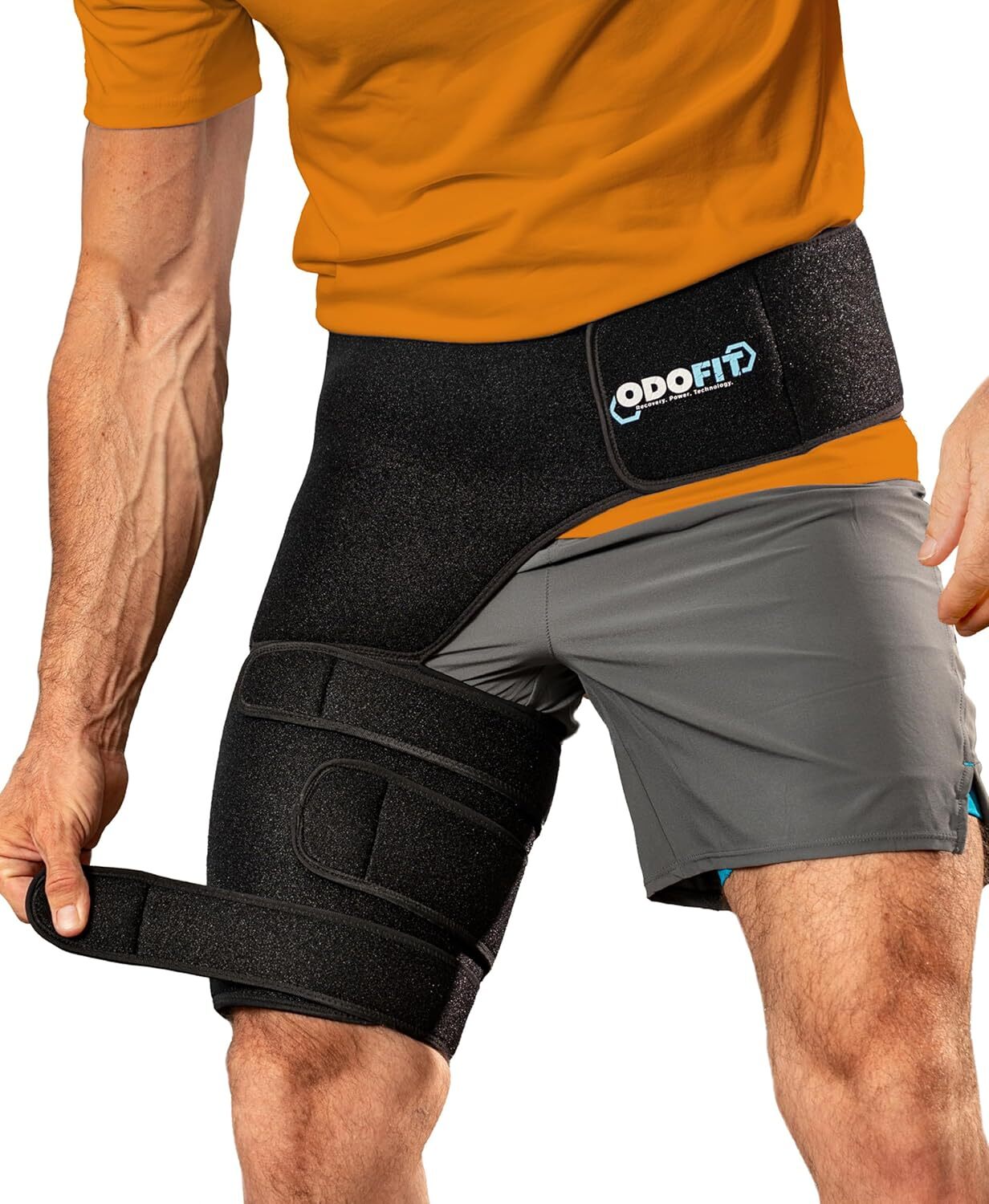 5 In 1 Left Leg Orthopedic Brace For Sciatica Pain Relief Support Adjustable Fit