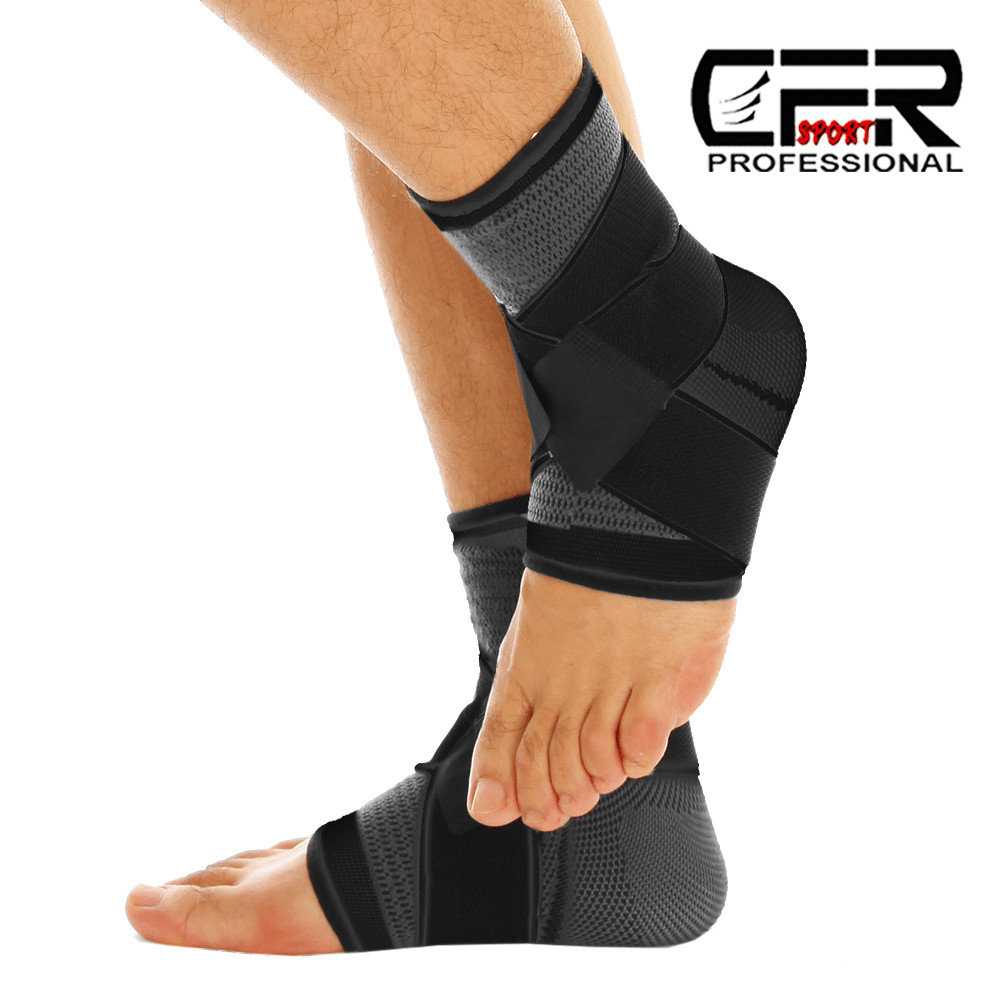 Ankle Support Compression Socks Foot Arch Heel Brace Plantar Fasciitis Bandage