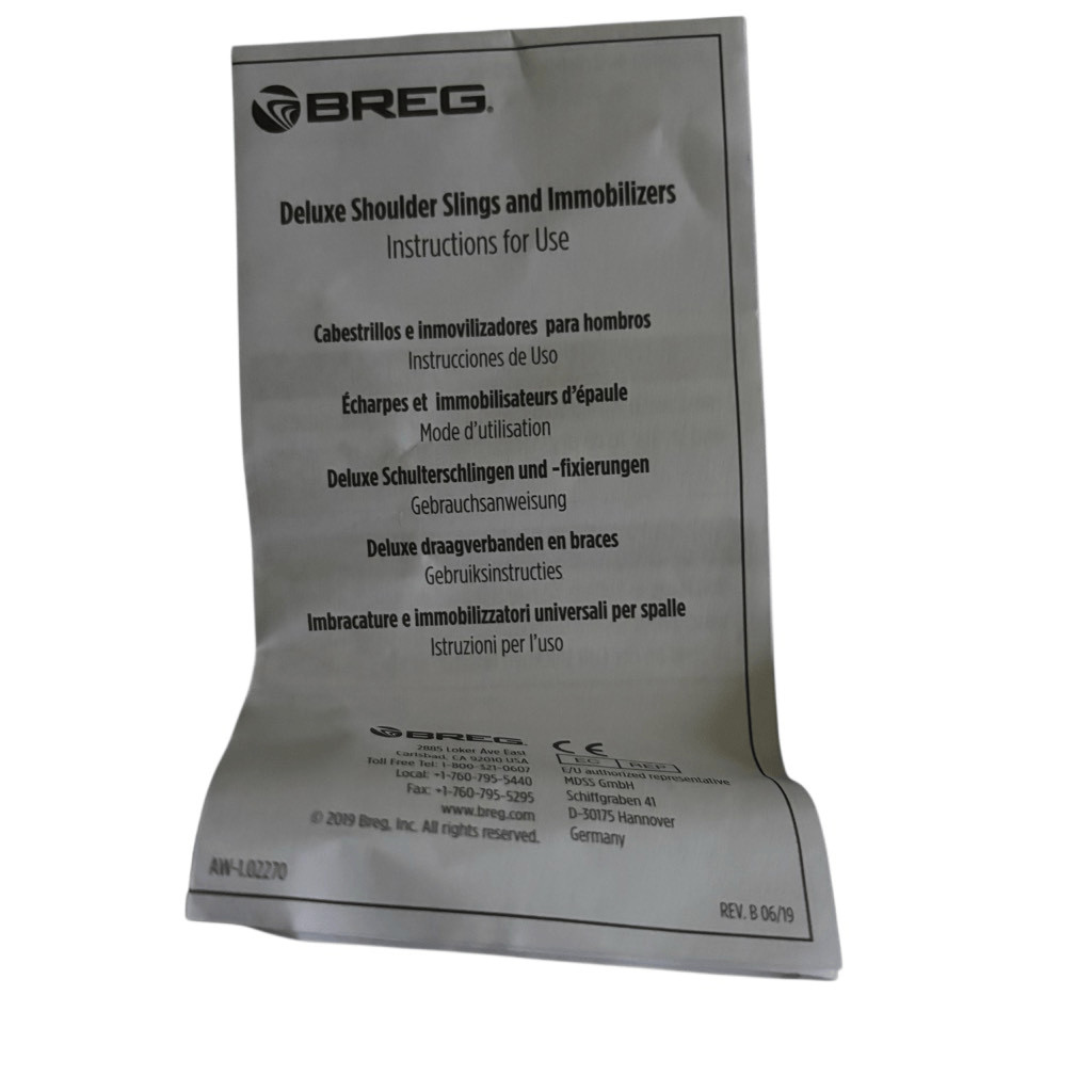 Breg XL DLX Shoulder Immobilizer *New*