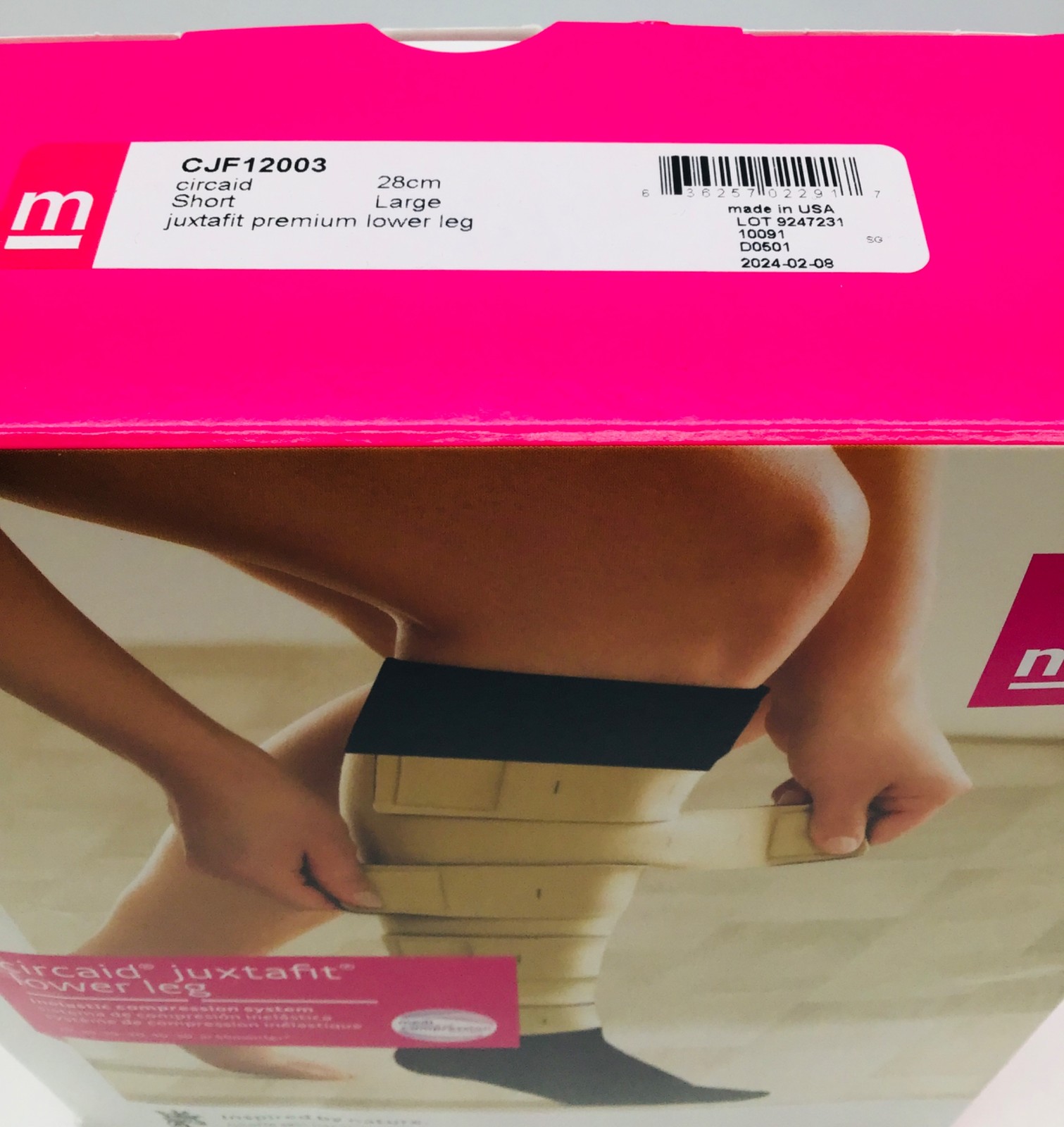 Medi CJF12003 Circaid Short Juxtafit Premium Lower Leg Compression Large 28cm