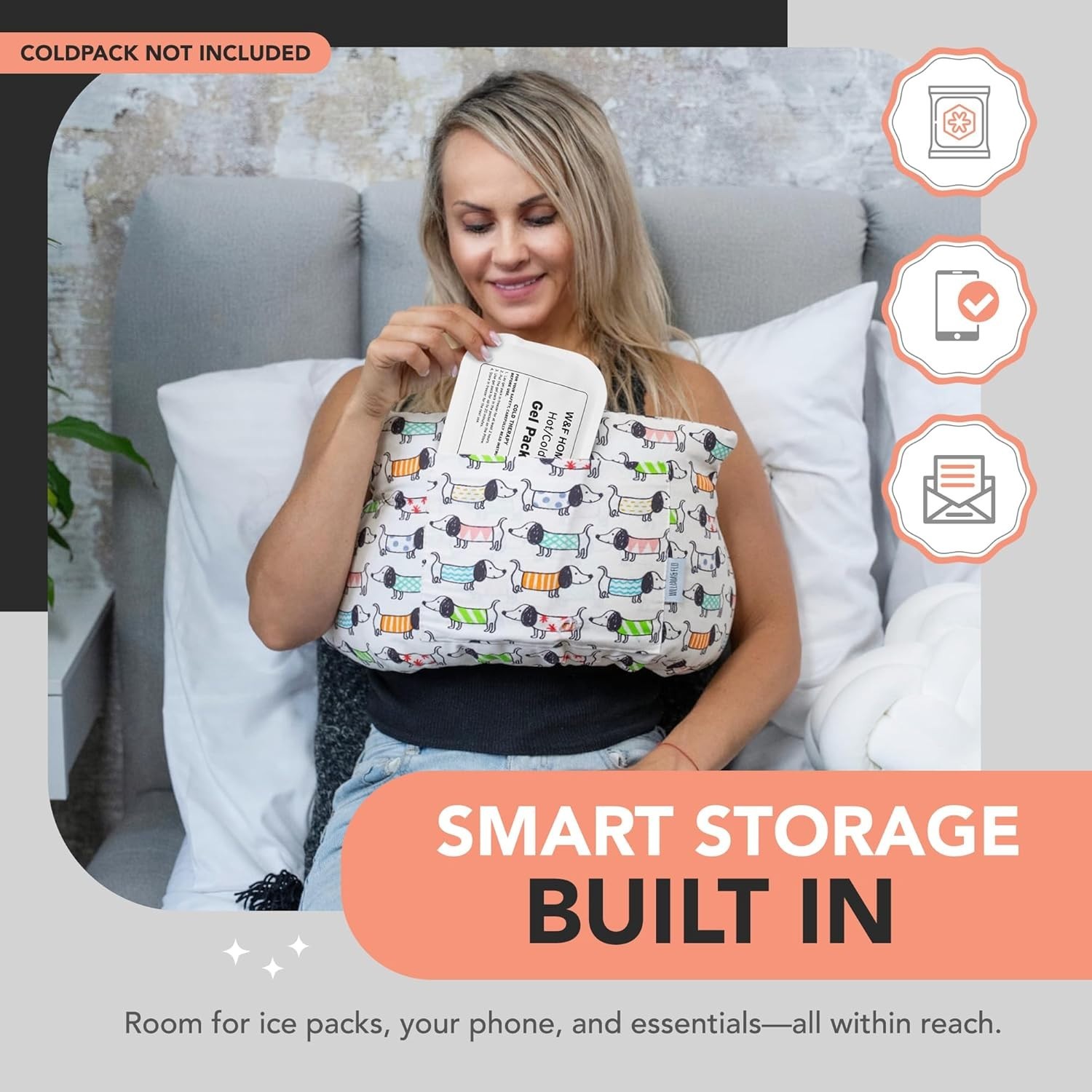 Cartoon Design Post Surgery Support Pillow for Mastectomy & Hysterectomy Care