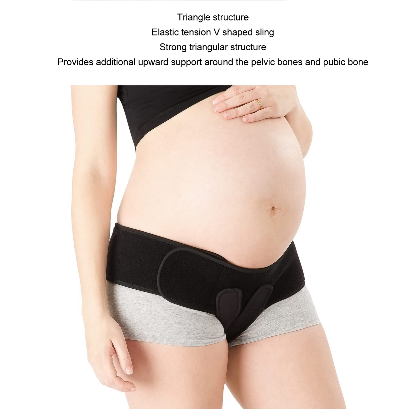 Pelvic Support Belt Professional Comfortable Elastic V Sling Uterus Support Belt