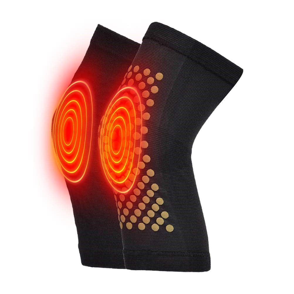 2pcs Self Heating Knee Pad Therapy Arthritis Support Brace Protector Leg Warmer