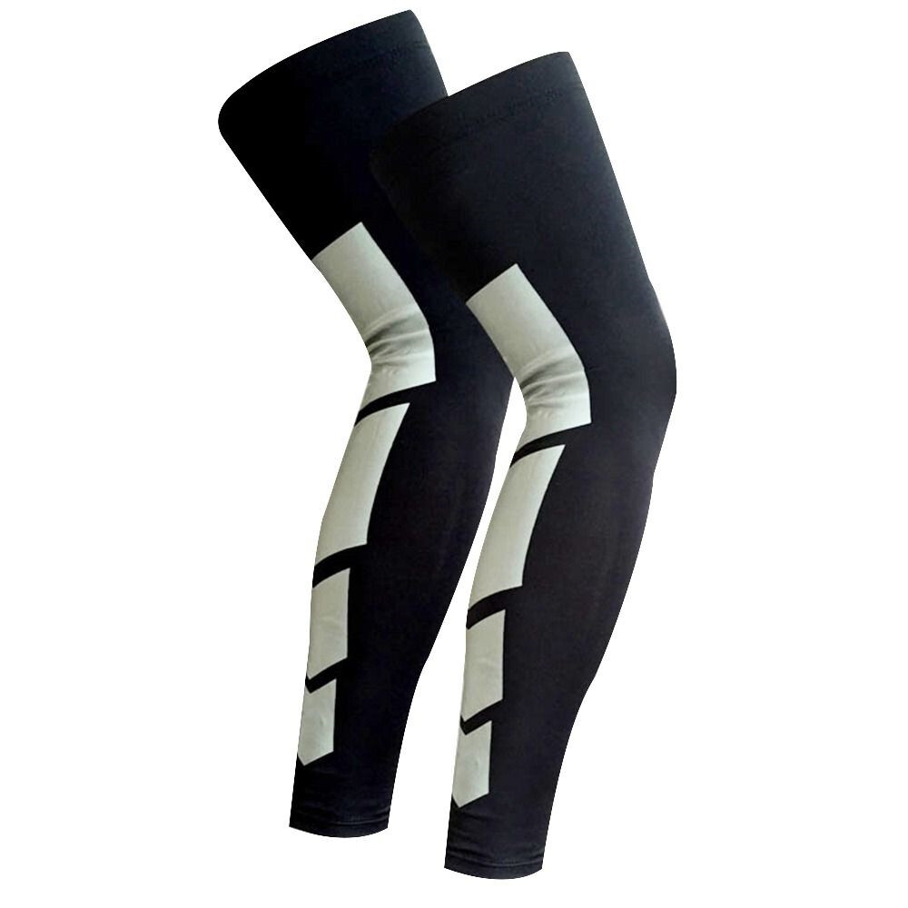 1 Pair Leg Sleeve Support Compression Socks Shin Anti-fatigue Brace Basketball