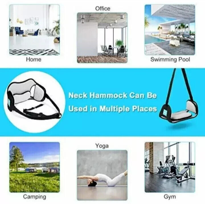 Head Hammock EKUPUZ Cervical Traction Device for Neck Decompression Portable