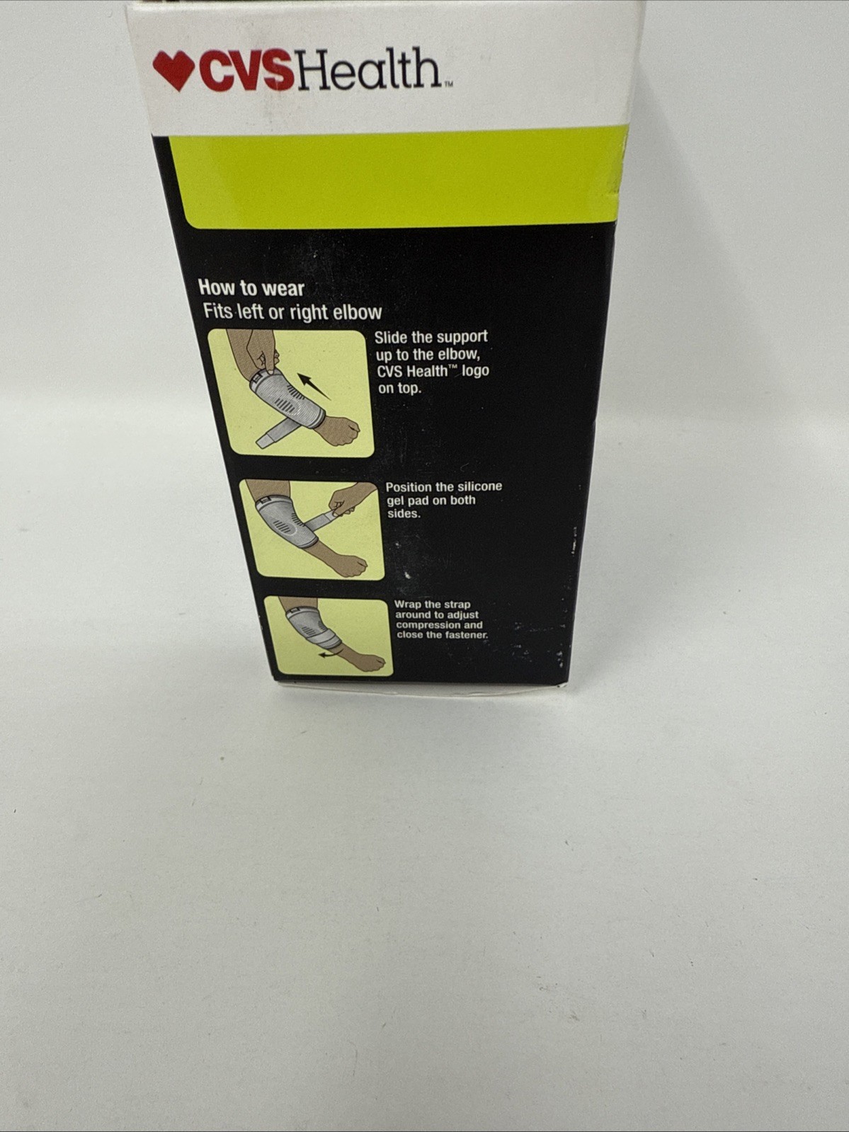 CVS Health Moderate Compression Support Elbow Pads, Medium
