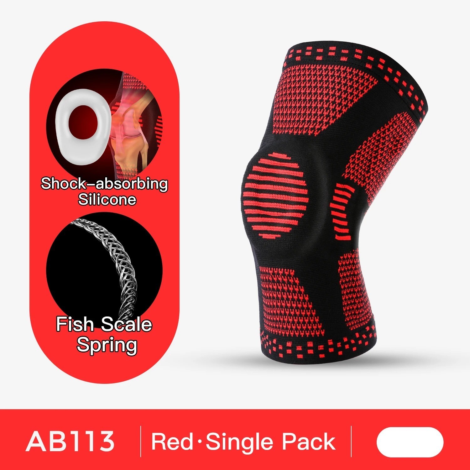 Orthopedic Knee Brace Support Patella Protector for Sports Joint Relief