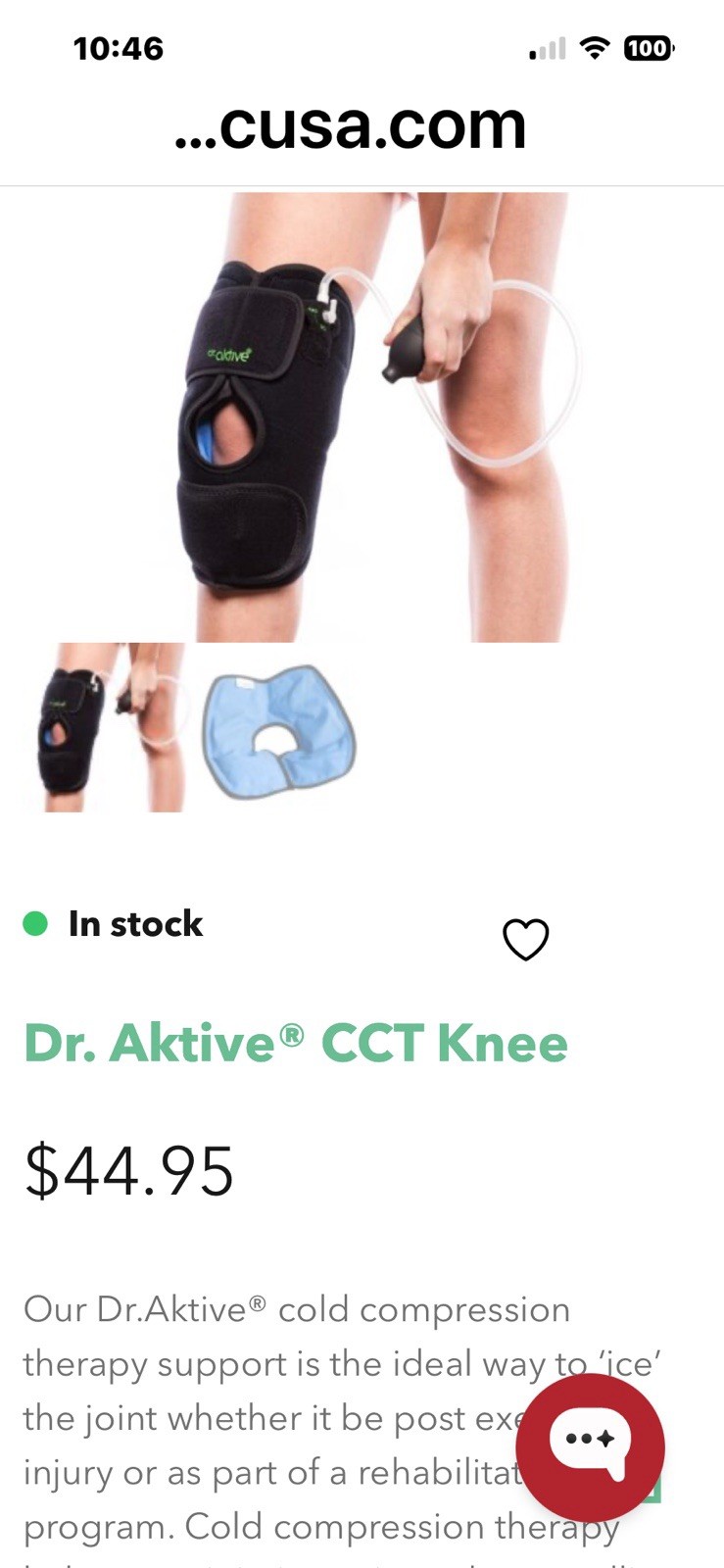Dr Aktive CCT Knee