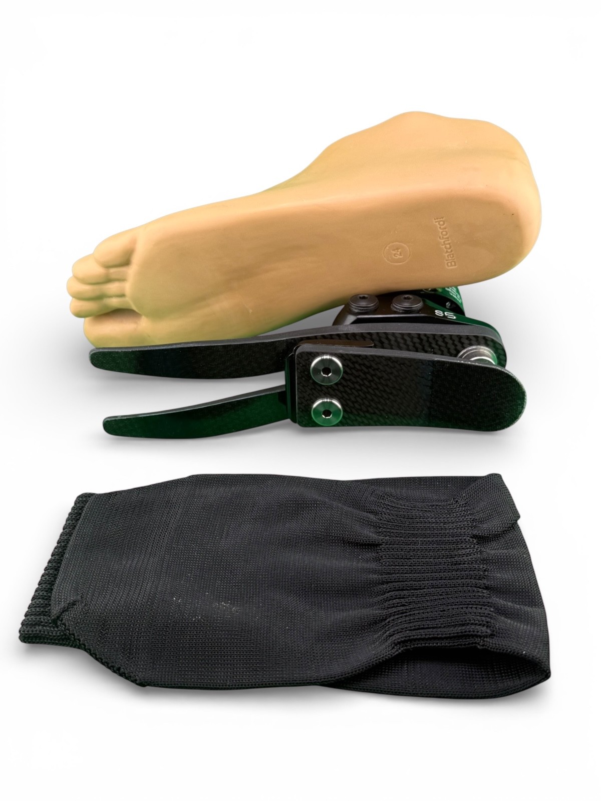 Blatchford echelon hydraulic prosthetic foot, size 24, left, category 5. Perfect