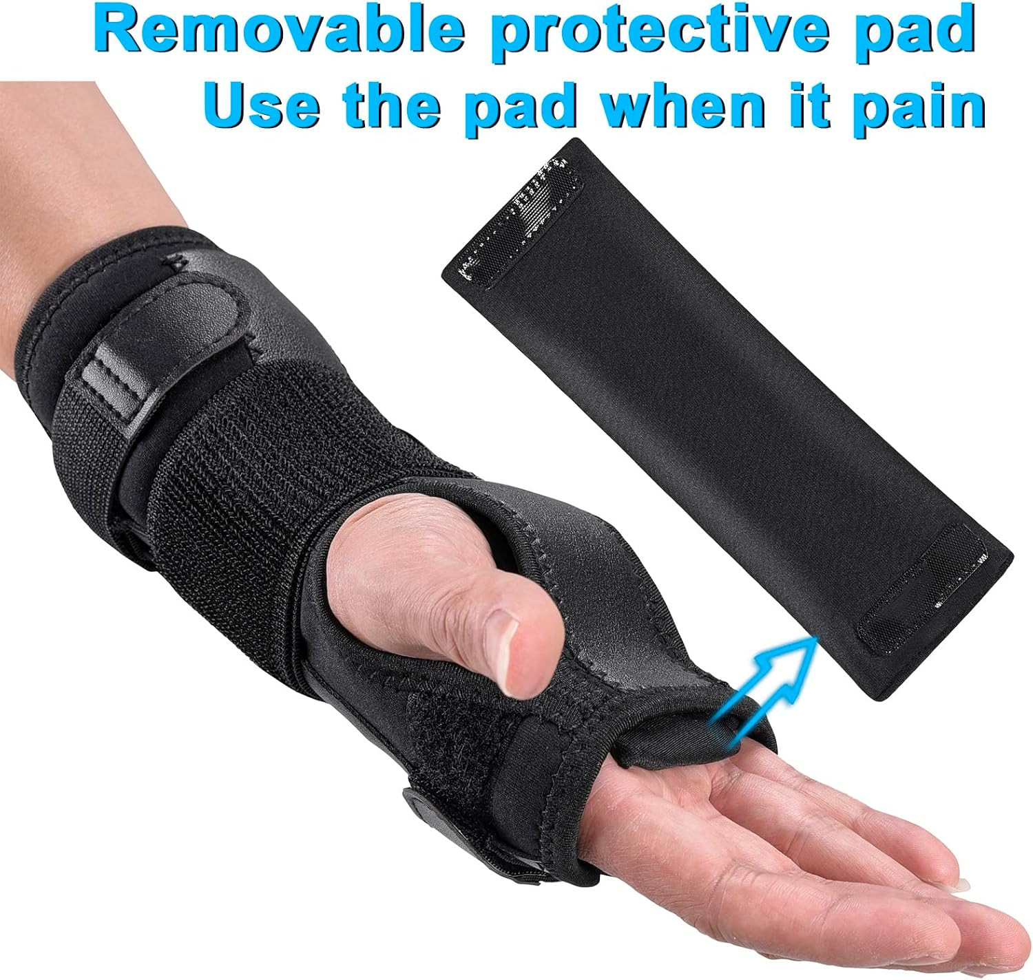 Wrist Brace with Removable pad for Carpal Tunnel,Night Wrist Sleep Support Br…