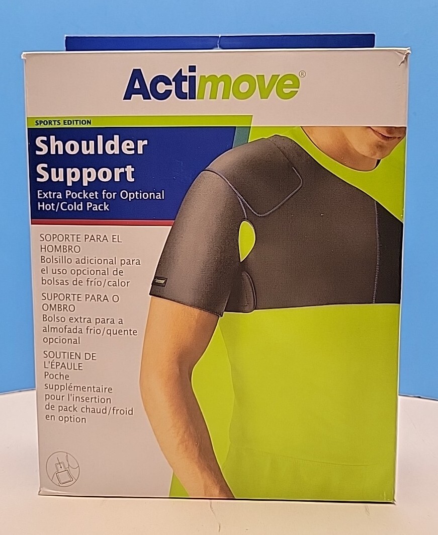 Sports Ed – Actimove Adjustable Support Protection for Shoulder Injuries & Pain.