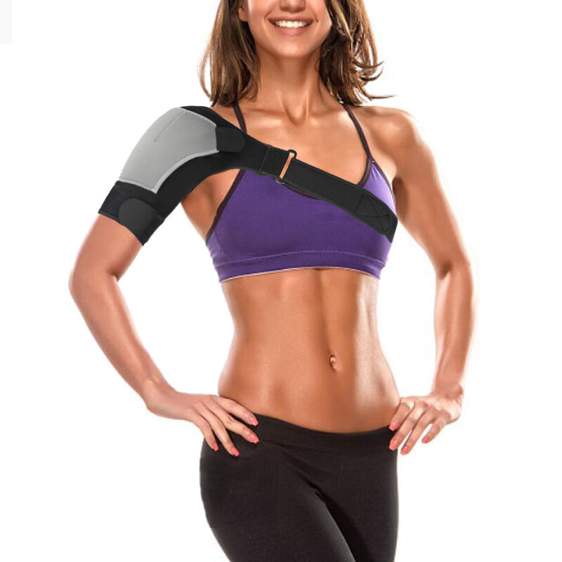 Shoulder Brace Torn Rotator Cuff Support Pain Relief Tendonitis Sleeve Wrap Gym