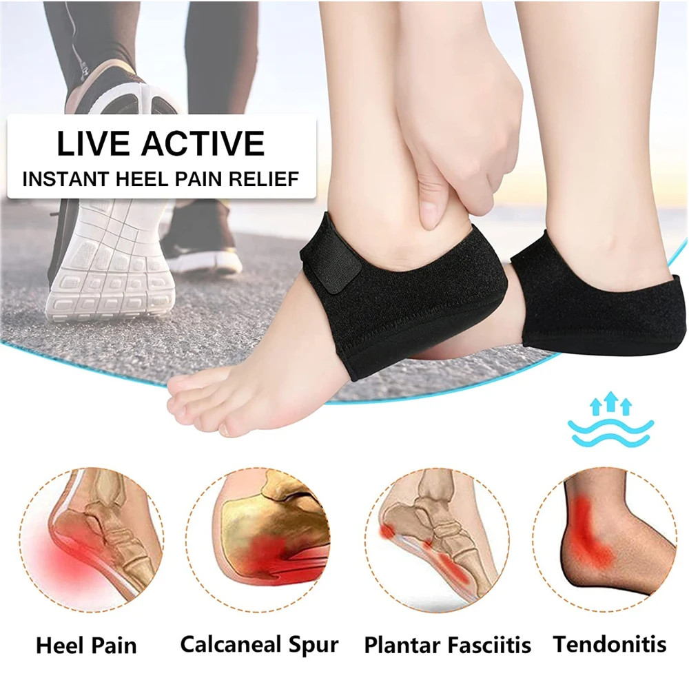 Plantar Fasciitis Heel Spur Foot Support With U-Shaped Silicone Gel