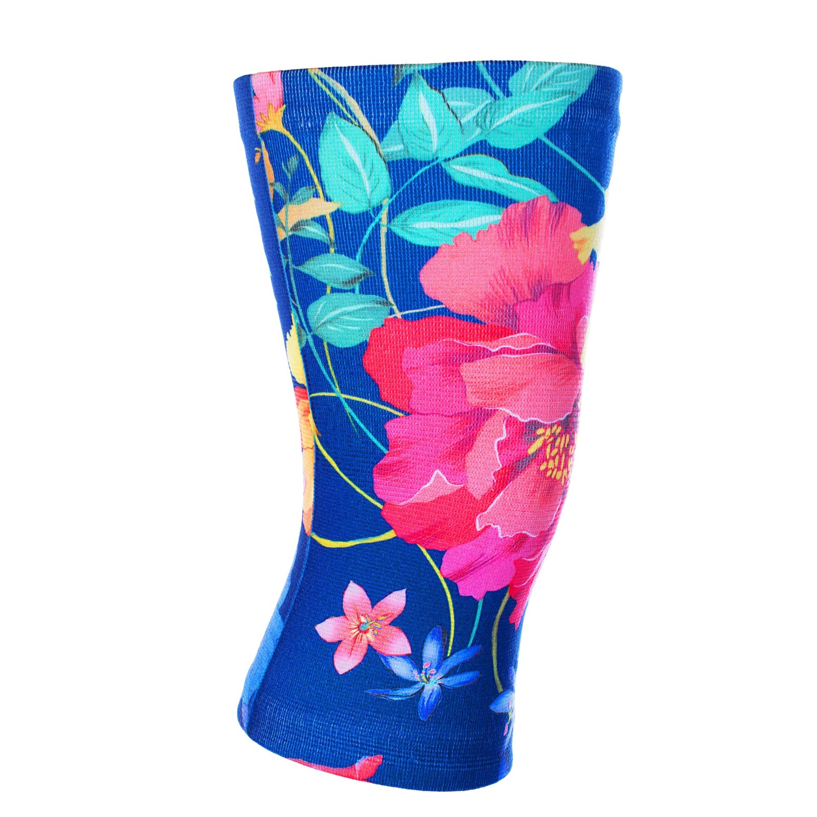 Celeste Stein Knee Support, Navy One Size 12″-14″, Floral Paradise