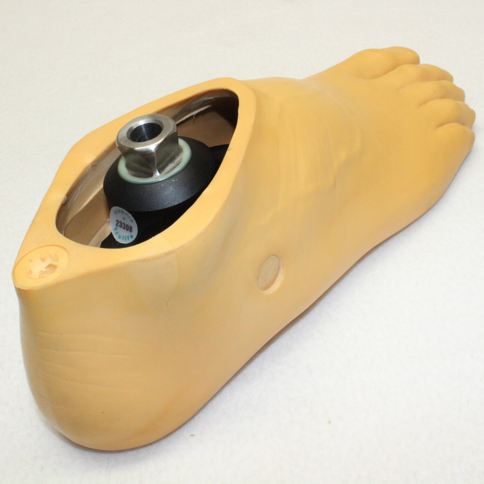 TRULIFE Kinetic A Edge Prosthetic RIGHT Split Toe Foot Pyramidal Adapter ~ Sz 28