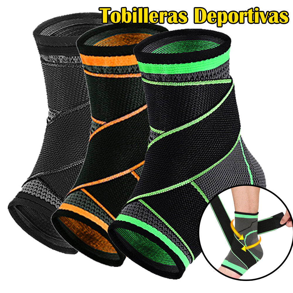 Tobilleras De Medias Deportivas Compresión Para Protección Soporte De Tobillo