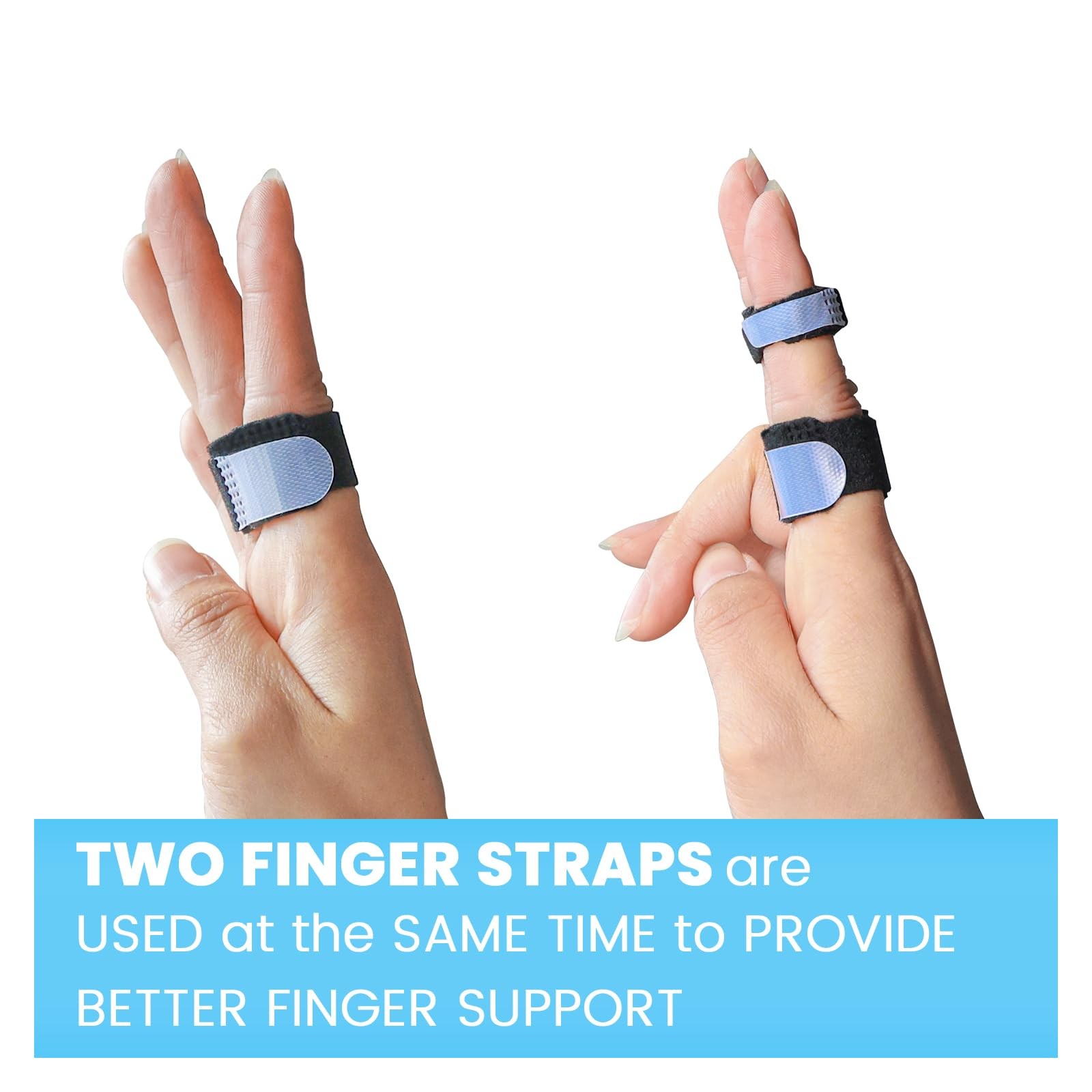 Finger Buddy Wraps, 10 PCS Finger Loops Tapes for Broken, Jammed, Swollen or …
