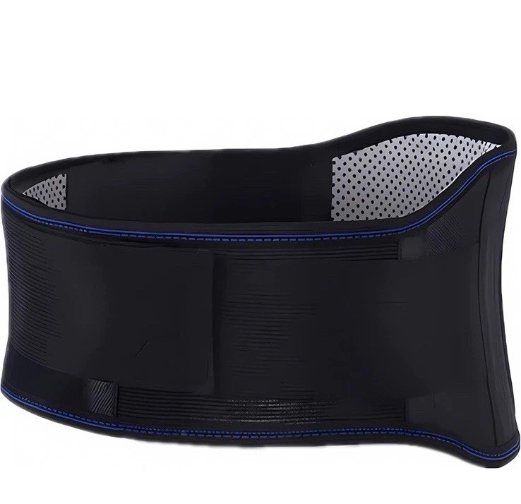 Lot of 2 – Magnetic Self Heating Back Brace Orthotics Waist Pain Relief – XXL