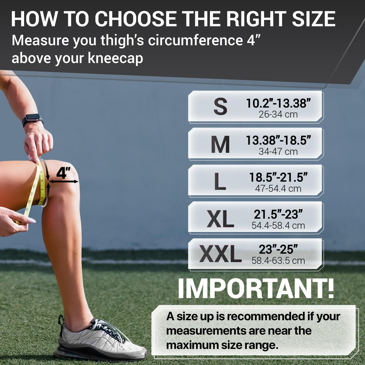 ELITE Knee Brace with Side Stabilizers & Patella Gel Pads for Maximum Knee Pa…