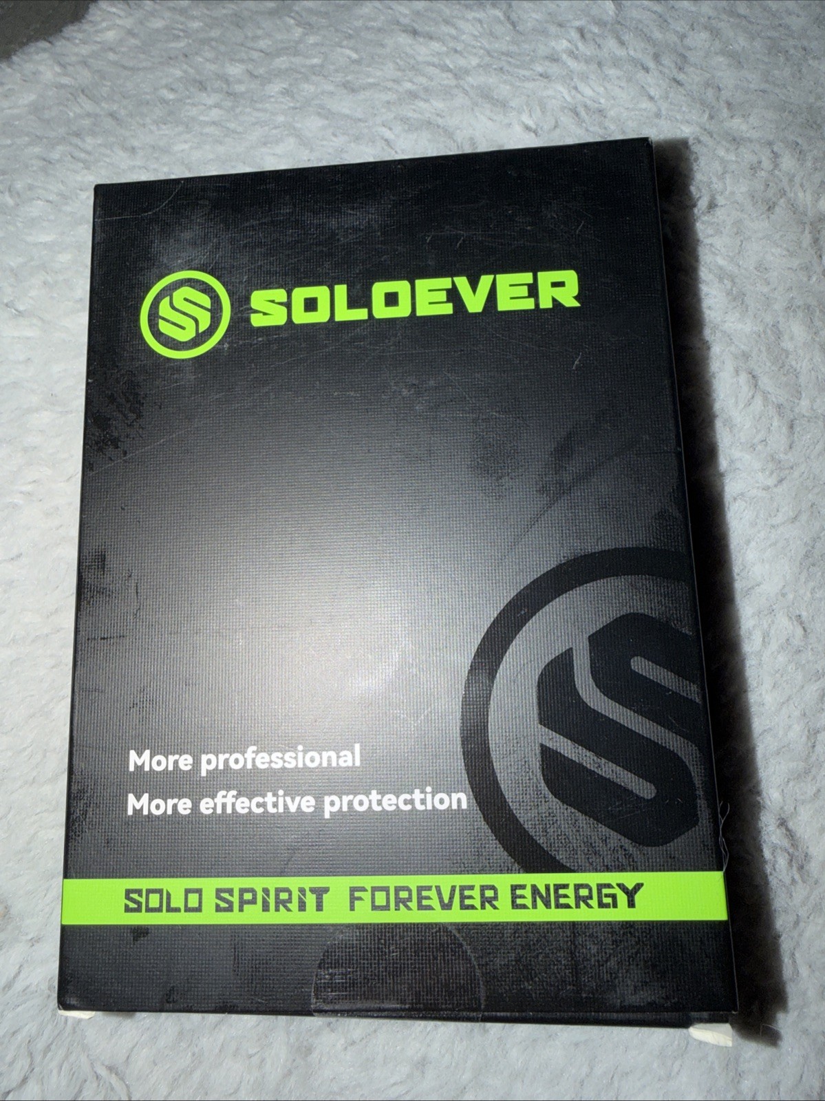 SOLOEVER Orthopedic Support Sleeve/Brace Size L Black/Green CE Marking