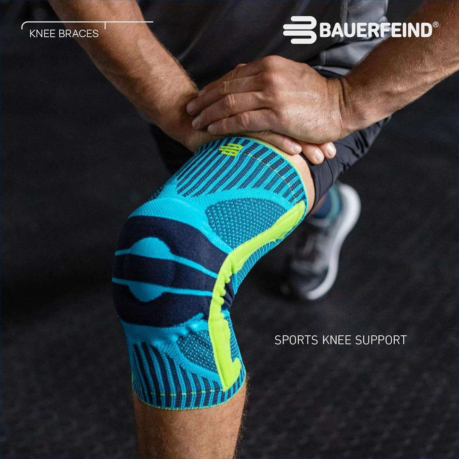 Compression Knee Support for Basketball – Lightweight & Machine Washable – Small
