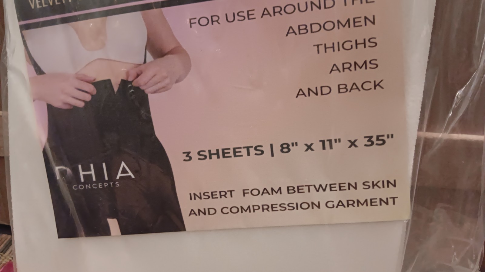 DHIA Concepts Lipo Foam 8″ x 11″ ~ 3 Sheets Premium Lipo Foam Sheets