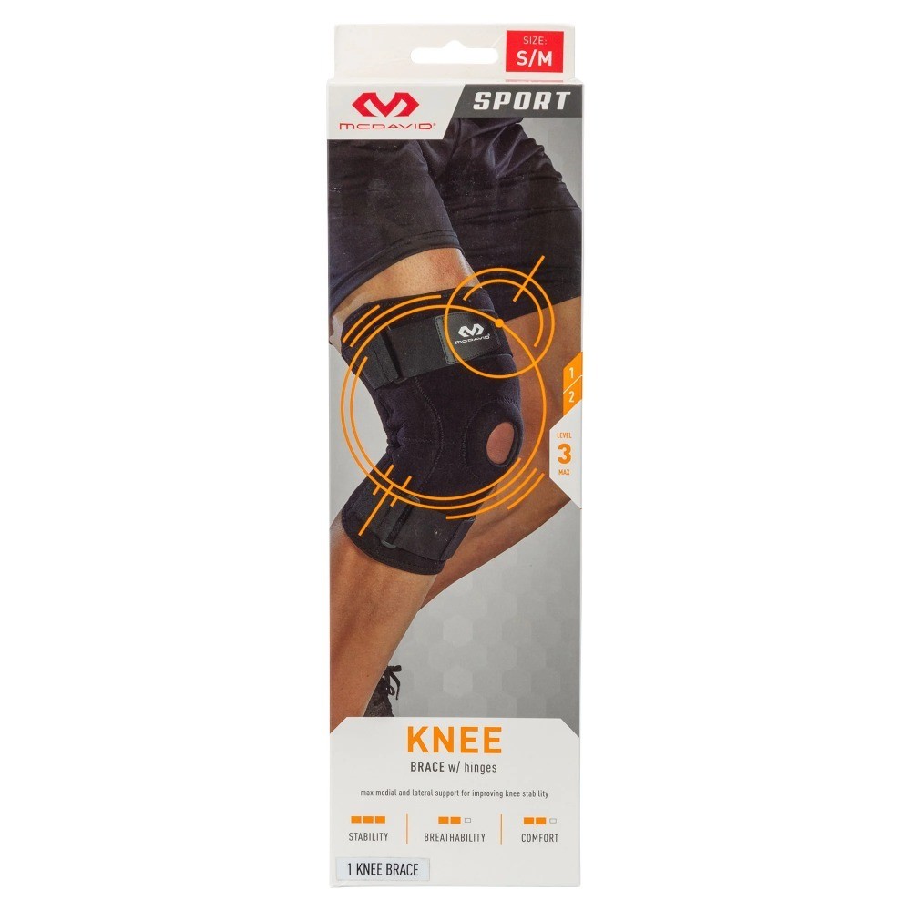 Knee Brace W/ Hinge Support for Support and Relief, Large/Extra-Large