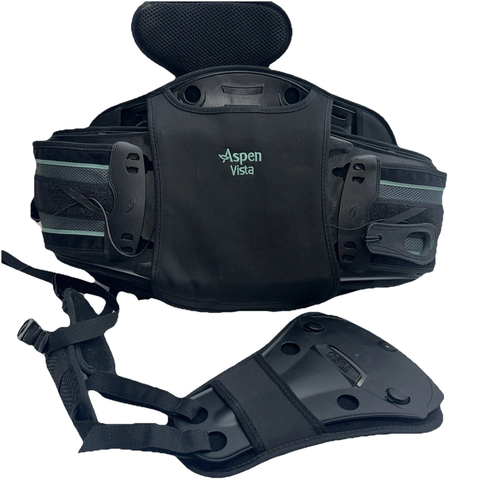 ASPEN VISTA LUMBAR BACK BRACE SIZE LARGE MEDICAL ORTHOPEDIC SUPPORT ADJUSTABLE