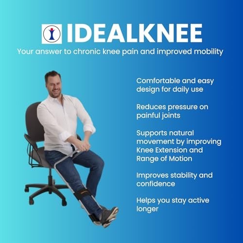 IdealStretch IdealKnee Extension Device Knee Stretcher ACL MCL Rehab Pain Relief
