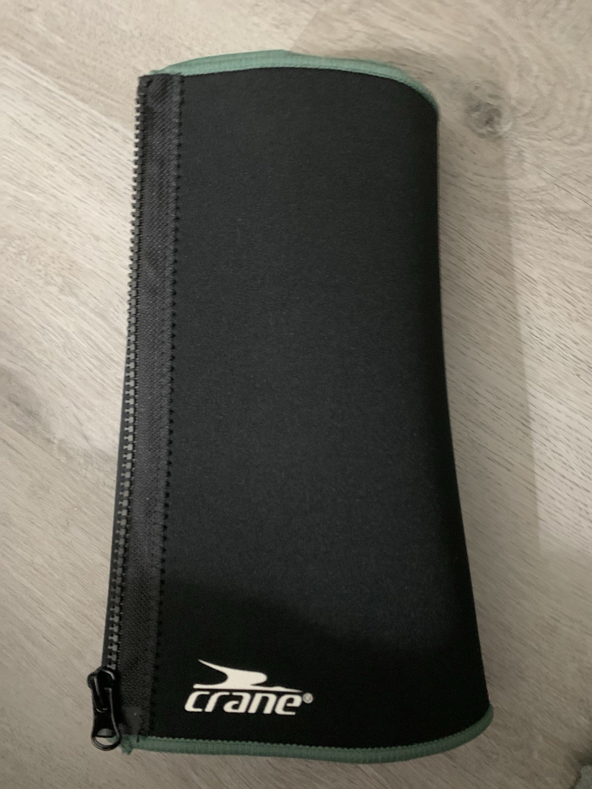 CRANE Abdominal Binder Zipper Close Adjustable Black XL
